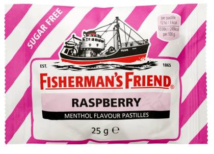 Fisherman's Friend Dia Raspberry Lozenges 25g