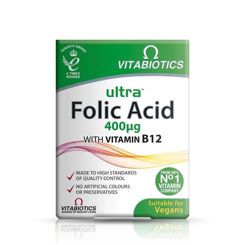 Ultra Folic Acid With Vitamin B12