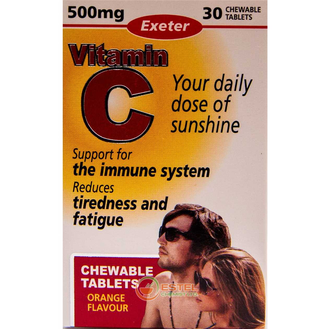 Chewable Vitamin C 500mg (Exeter) 30's