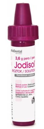 JODISOL 38.5 mg/g Topical Solution 3.6 g