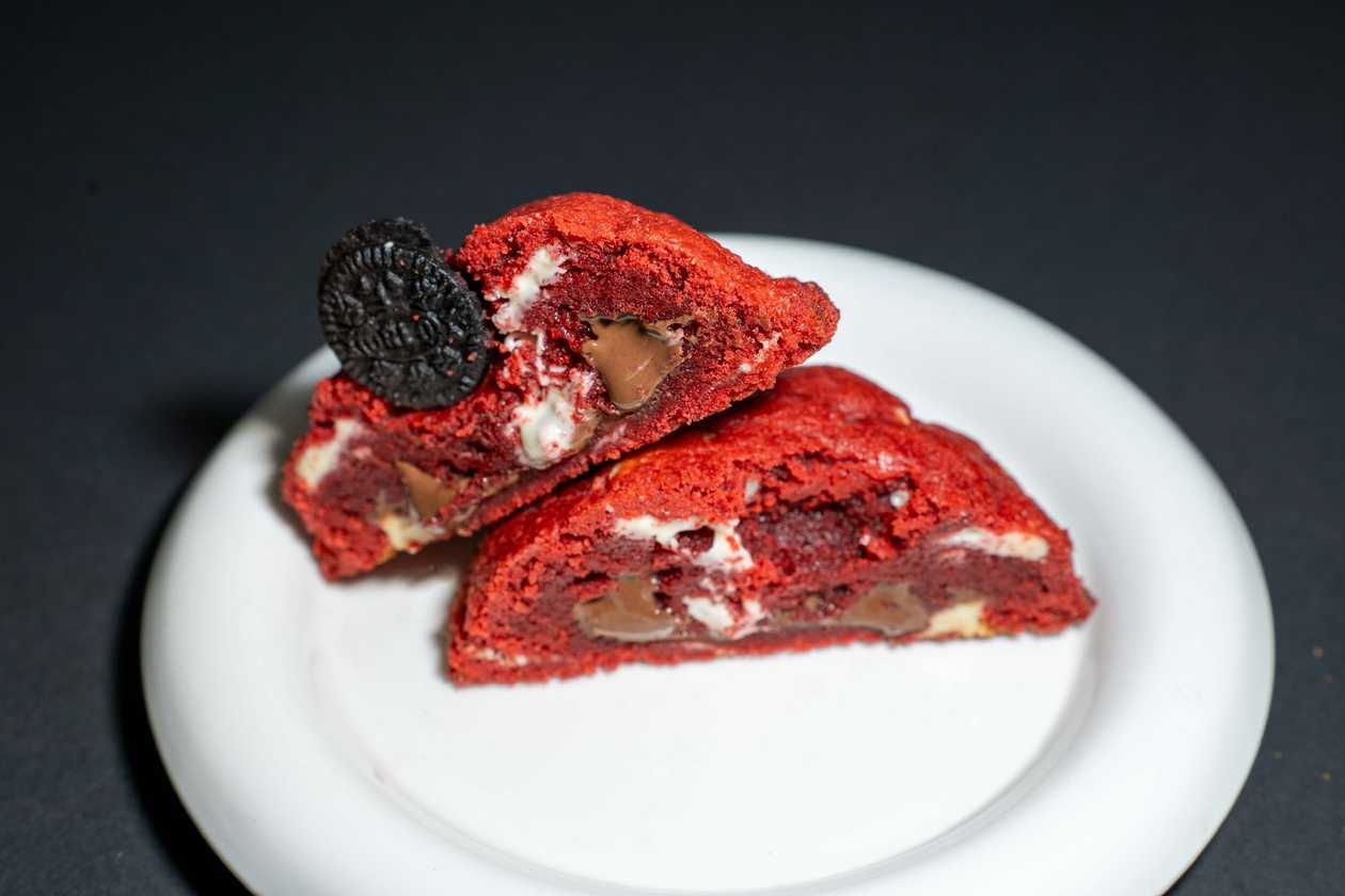 Red Velvet x Nutella Cookie
