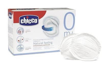 CHICCO Antibacterial Nursing Pads 30pcs