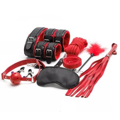 Fetish BDSM 10-Piece Accessory Kit Best Kit