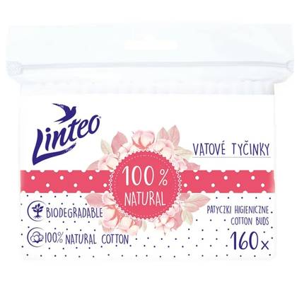 Linted Cotton Swabs Paper 160pcs