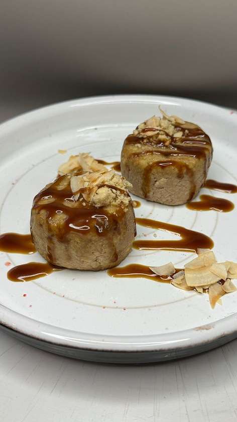 Тофники з бананом та родзинками