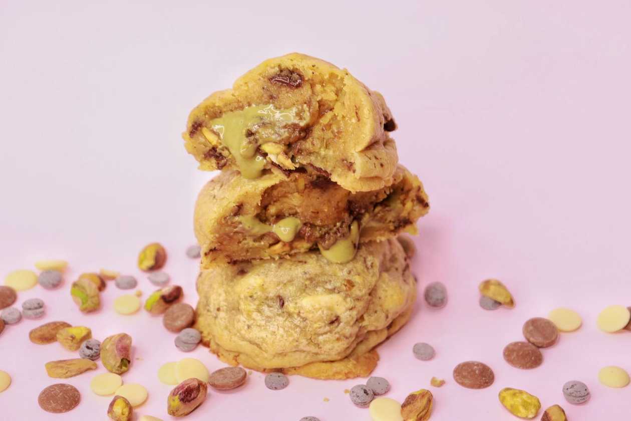 Triple Chocolate x Pistacchio Cookie