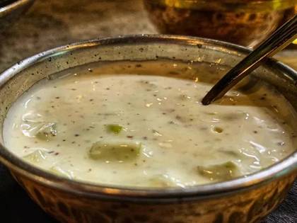 Vegetable raita
