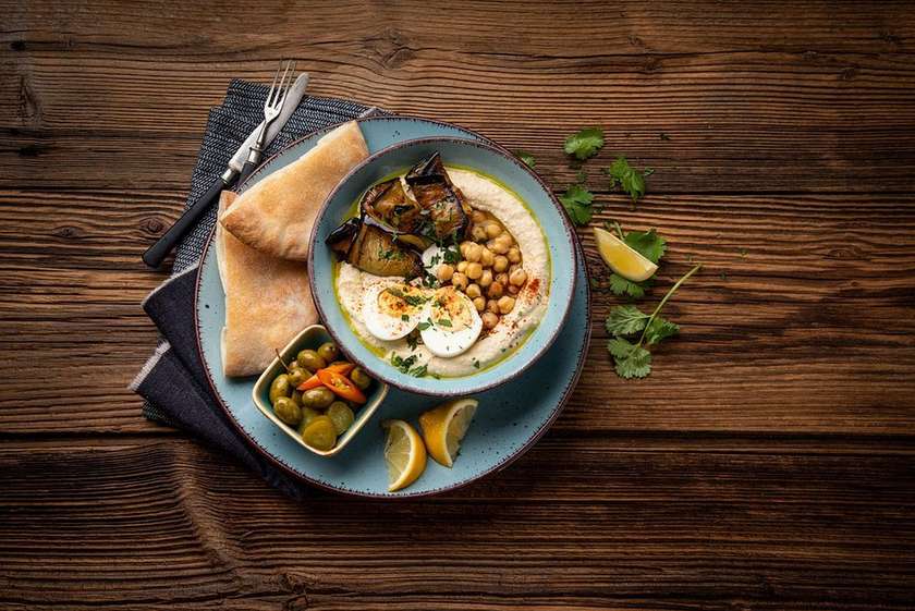 Hummus Sabich