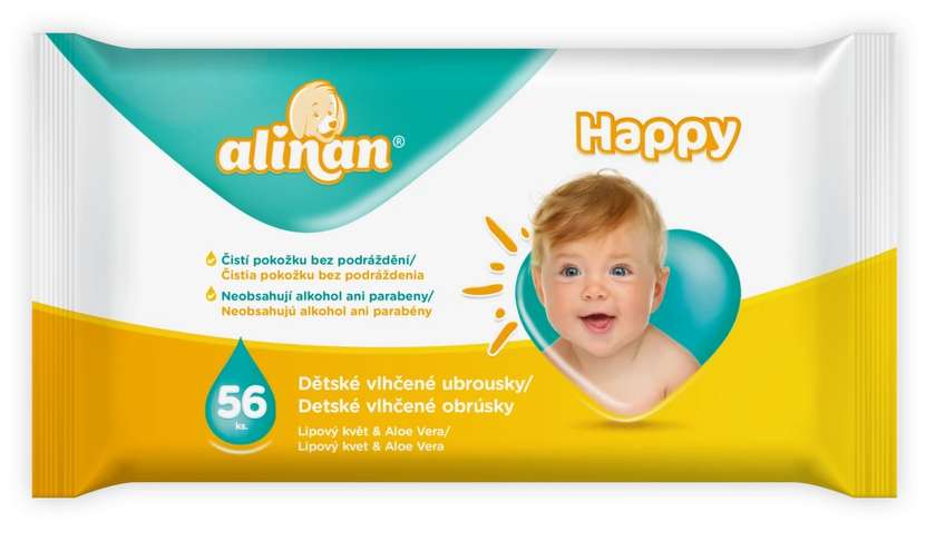 Alinan Baby Wet Wipes 56pcs