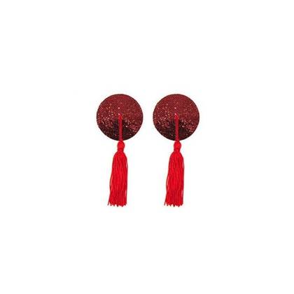Magic Nipple Red Glitter Nipple Stickers
