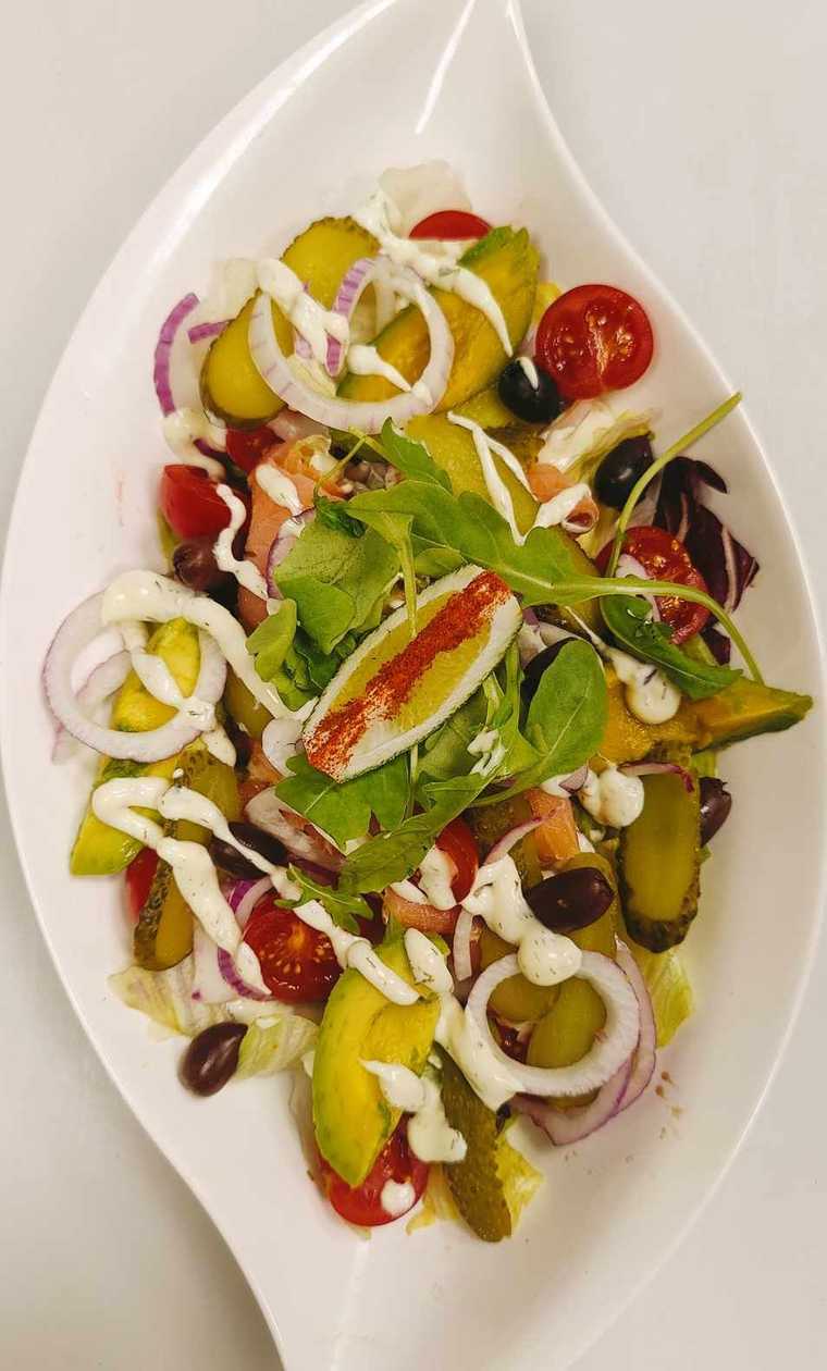 Salmon & Avocado Salad