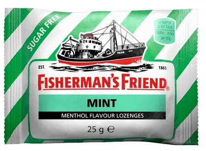 Fisherman's Friend Sugar-Free Mint/Green Lozenges 25g