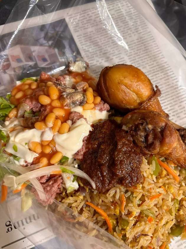 Check check Jollof + Free Egg