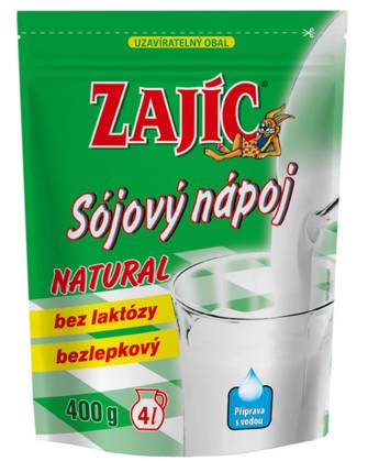 Soy Drink Zajíc Natural Bag 400 g