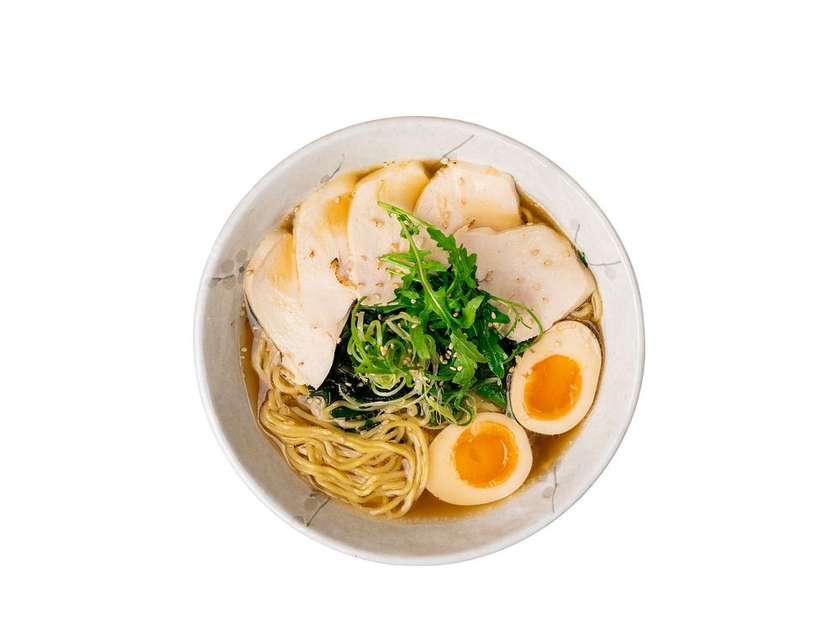 Tokyo Shoyu with chicken meat