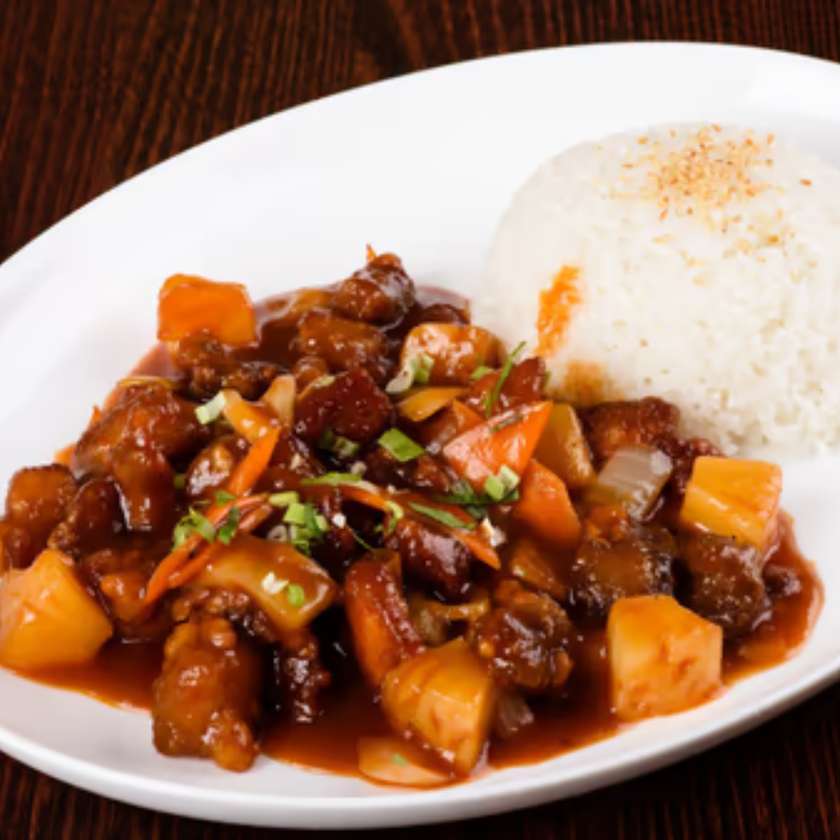 33. Beef in Roman Cumin with Rice