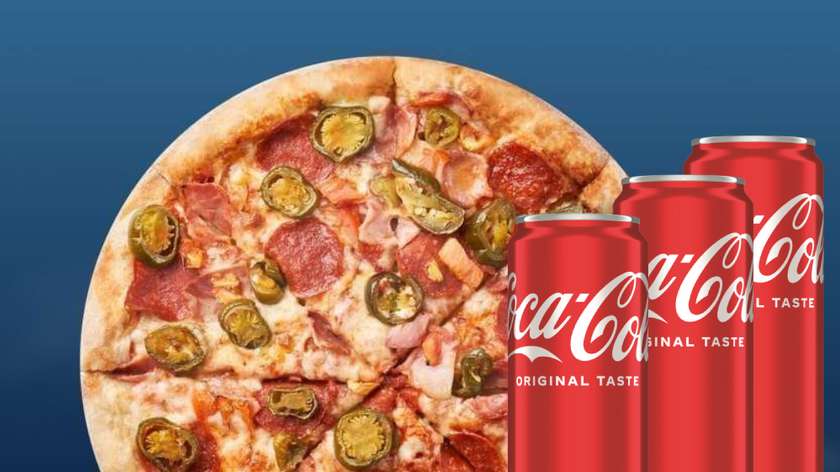 Spicy XL + 3 drinks