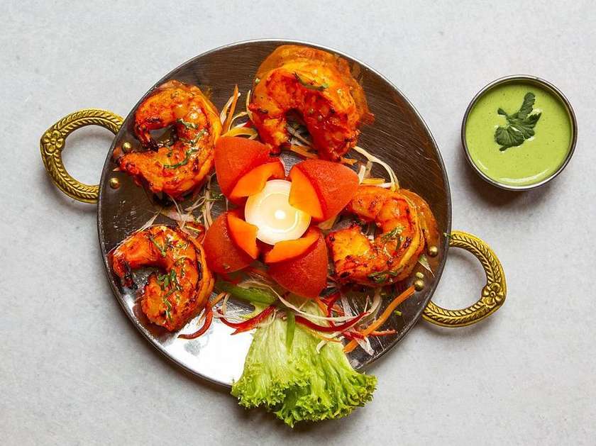 Tandoori Tiger Prawns