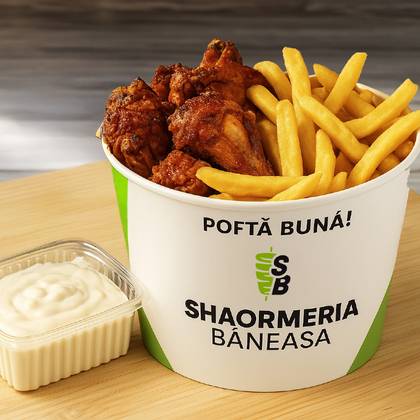 Mega Bucket Aripioare