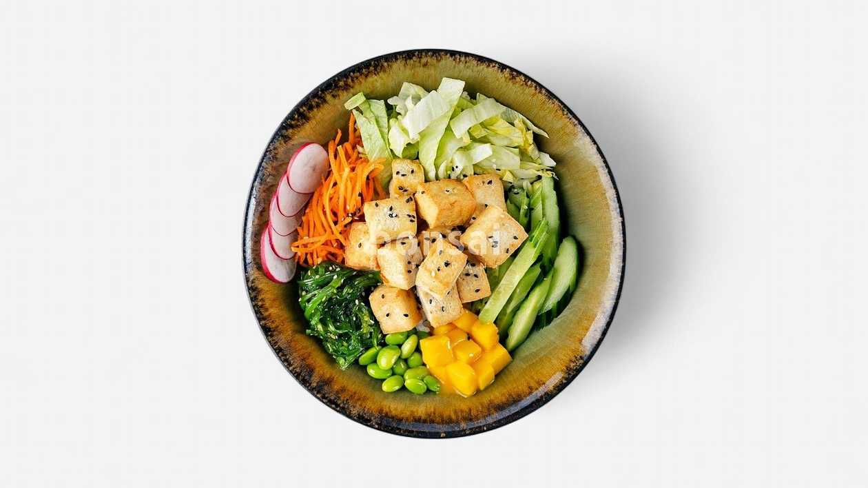 Bonsai rice bowl tofu