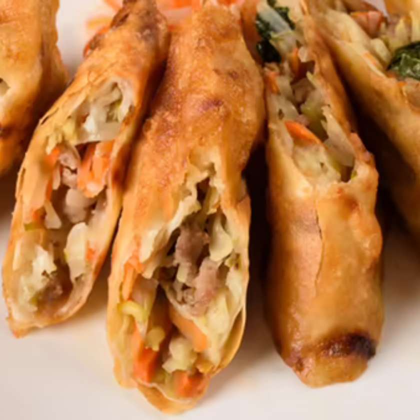 2. Fried Spring Rolls