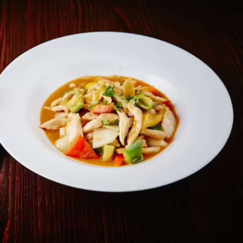 26. Thai Chicken Curry, Rice