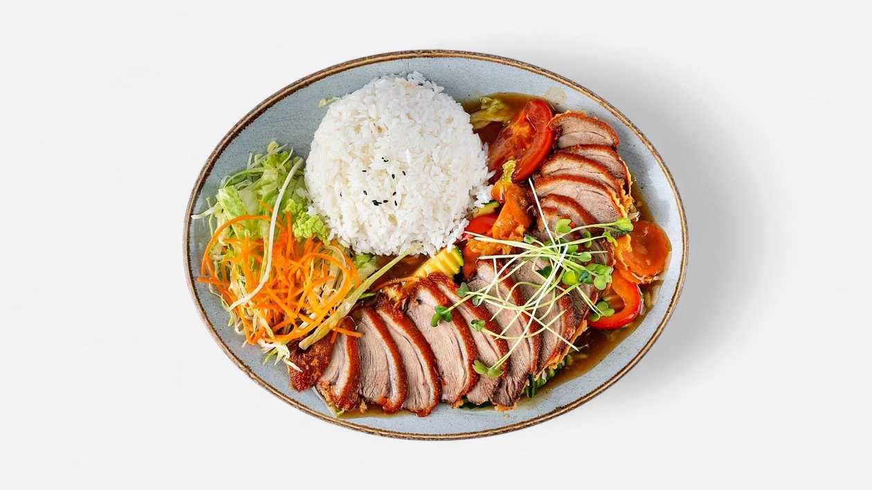 Vịt chiên gòn