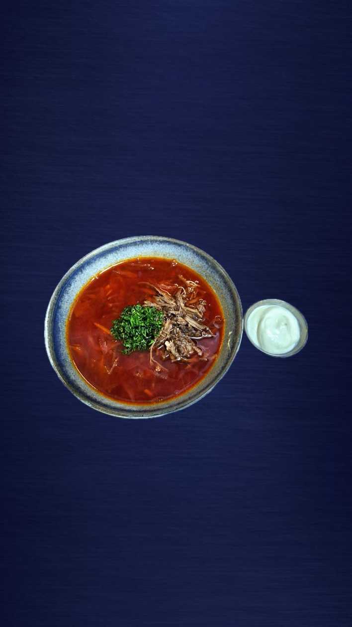 Ukrainian borsch