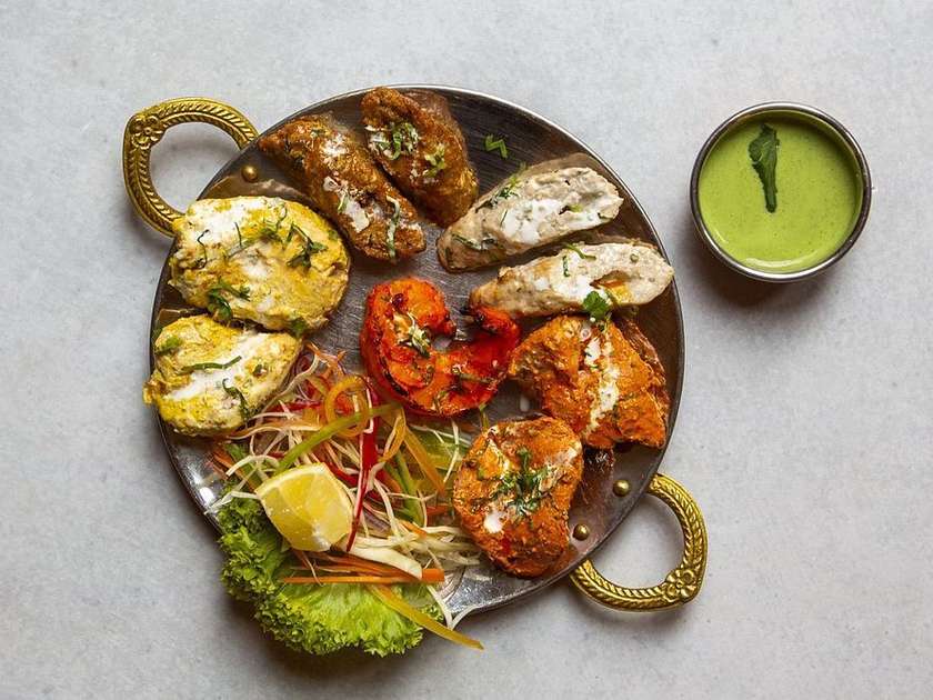 Rangoli Shahi Platter
