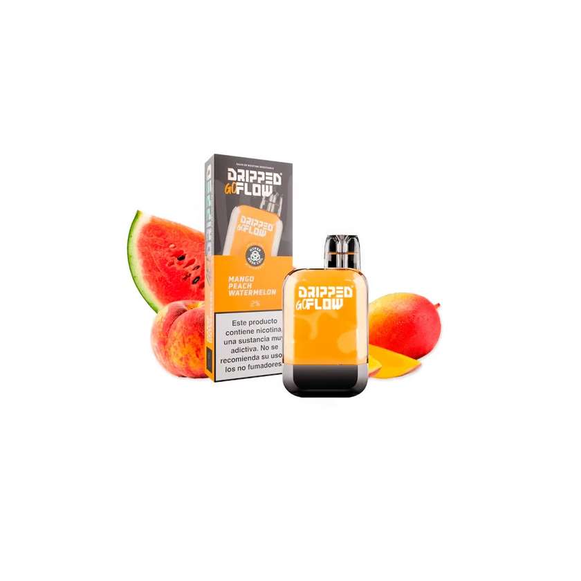 Dripped GoFlow Disposable Vape - Mango Peach Watermelon