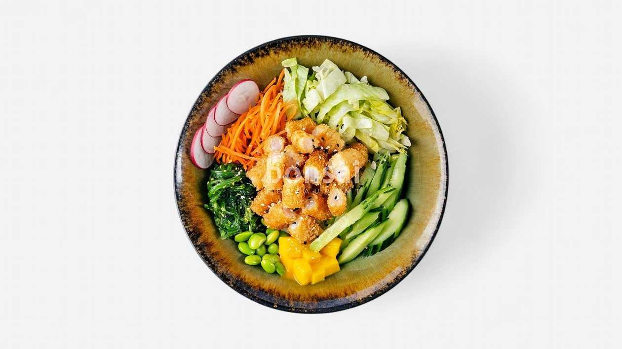 Bonsai rice bowl krevety
