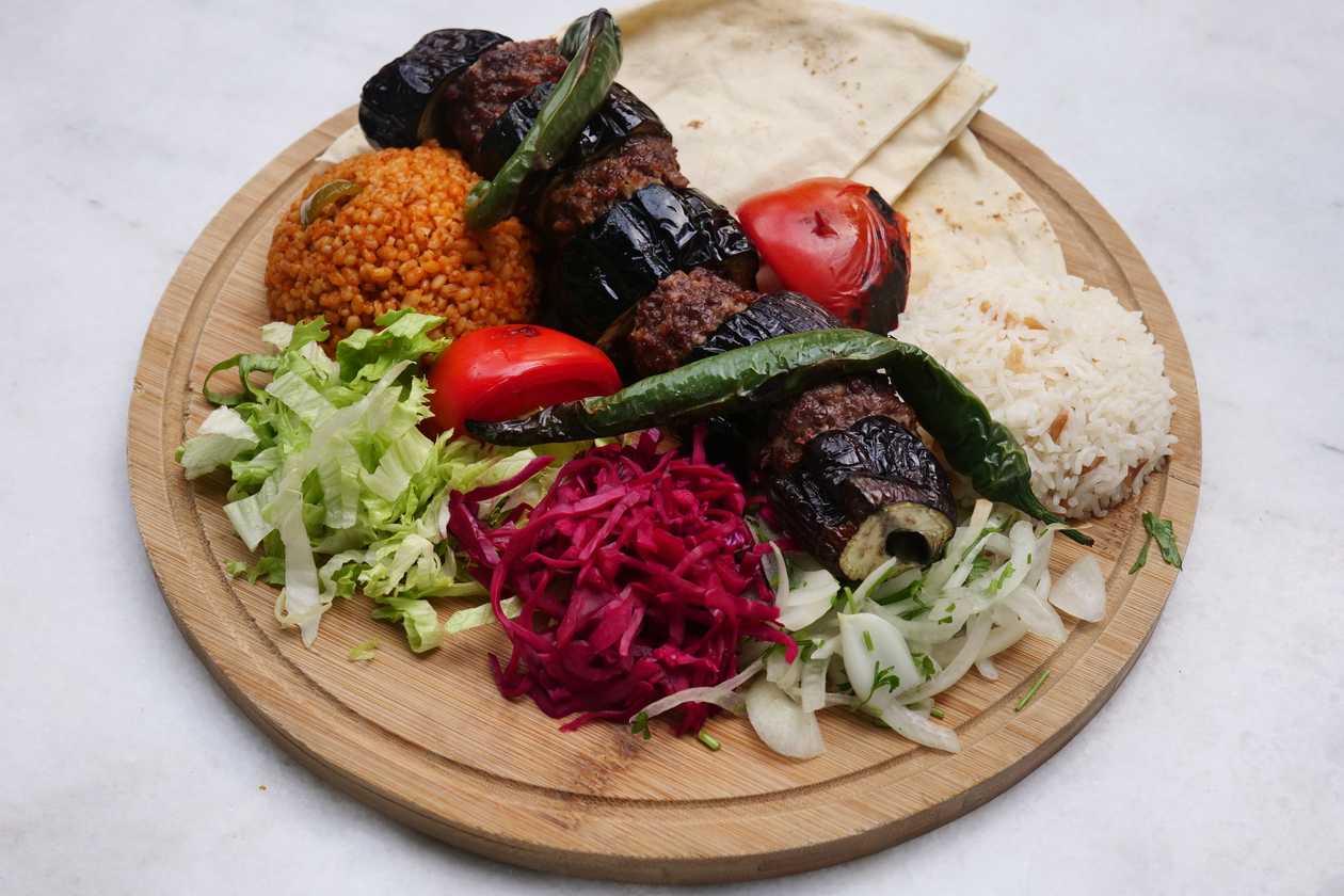 Eggplant kebab
