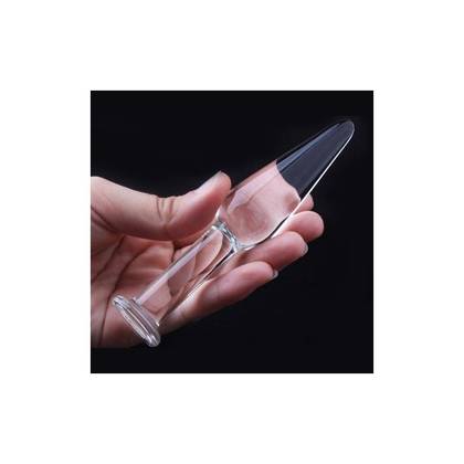 Slim Small Glass Butt Plug