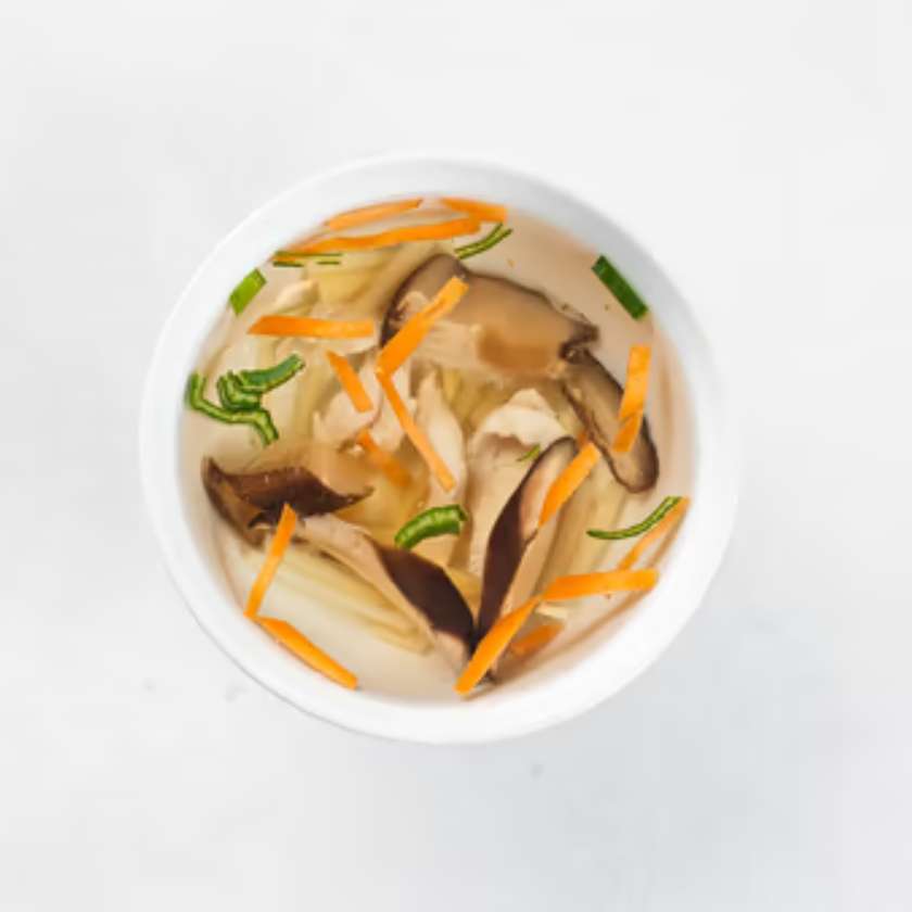 10. Mushroom Chicken Soup