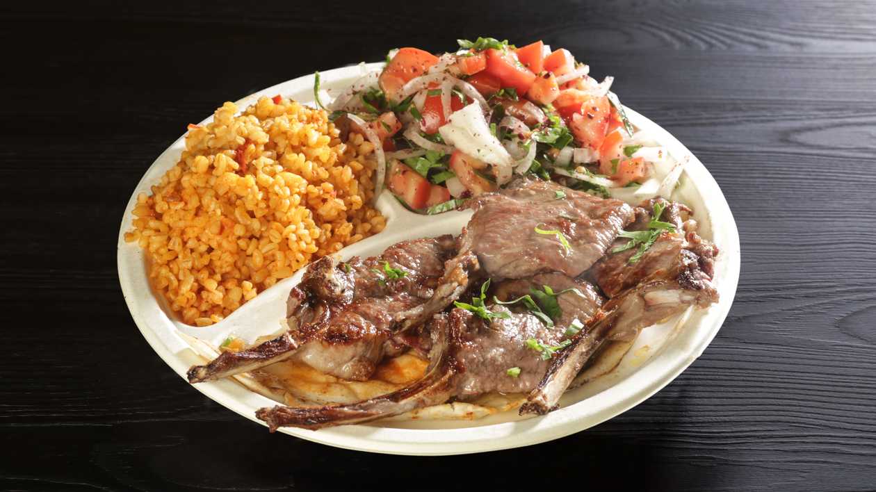 Lamb Chops with Bulgur - 4 pieces