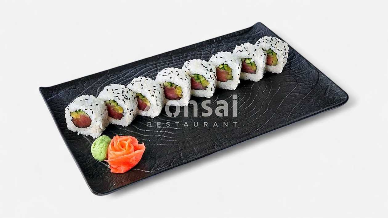 Uramaki losos 8 ks (4,7)