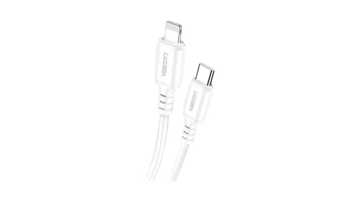 Kaku KSC 982, Type C to Lightning Cable, White, 6921042139869