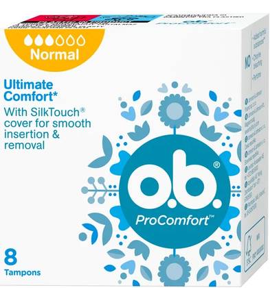 o.b. ProComfort Normal Tampons 8 pcs