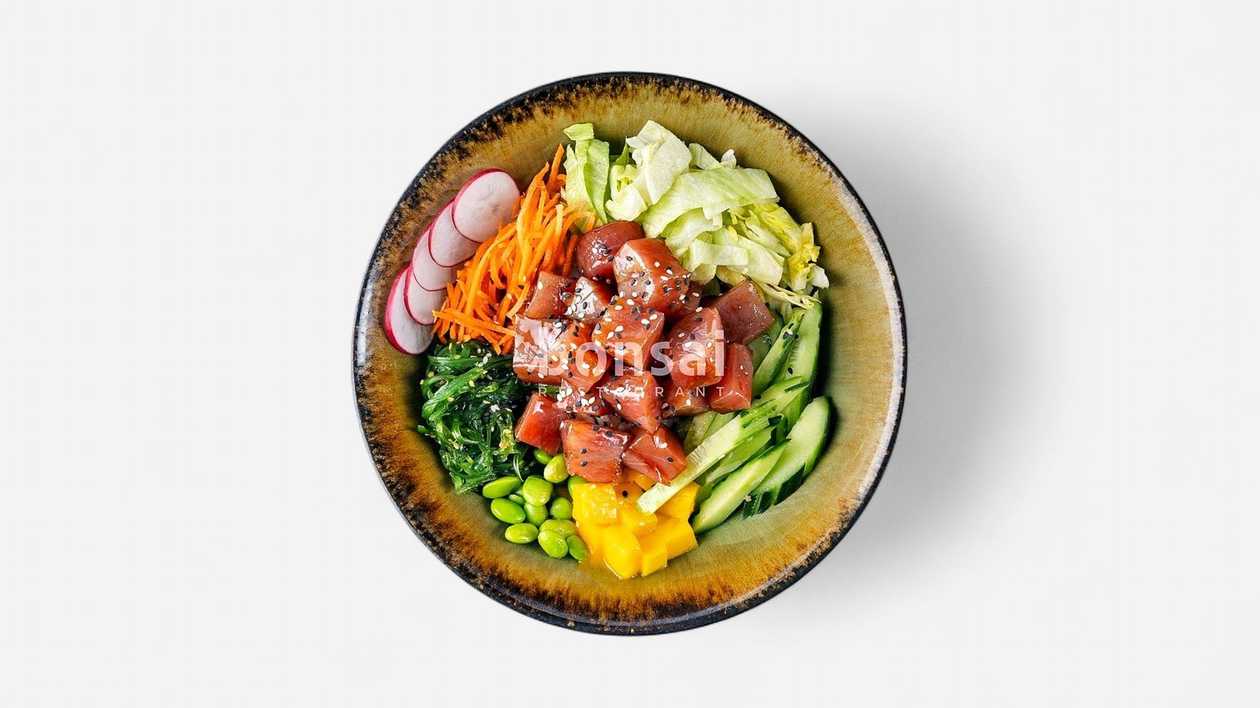 Bonsai rice bowl losos