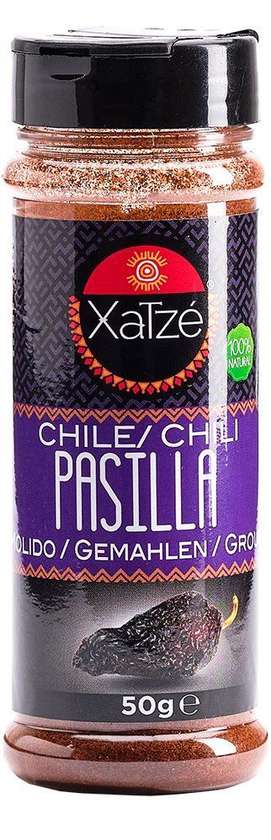 Chile pasilla molido 50g XATZÉ