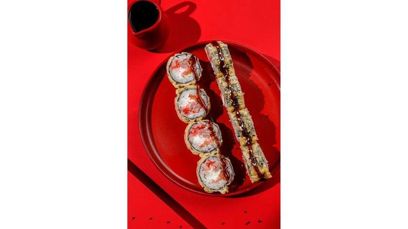 Tempura Salmon and Tuna