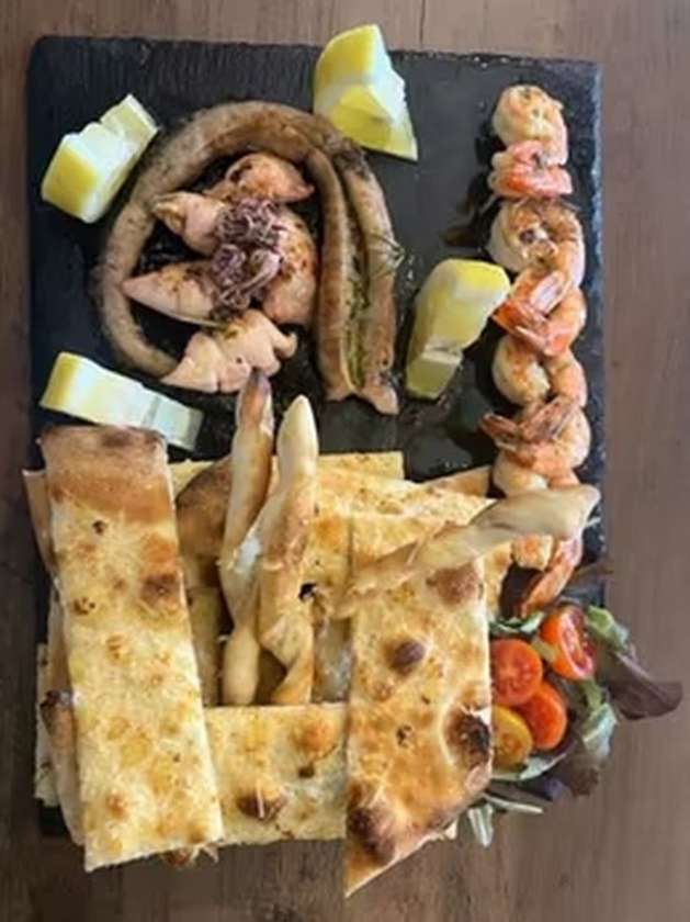 Spiedini cu Frutti di Mare
