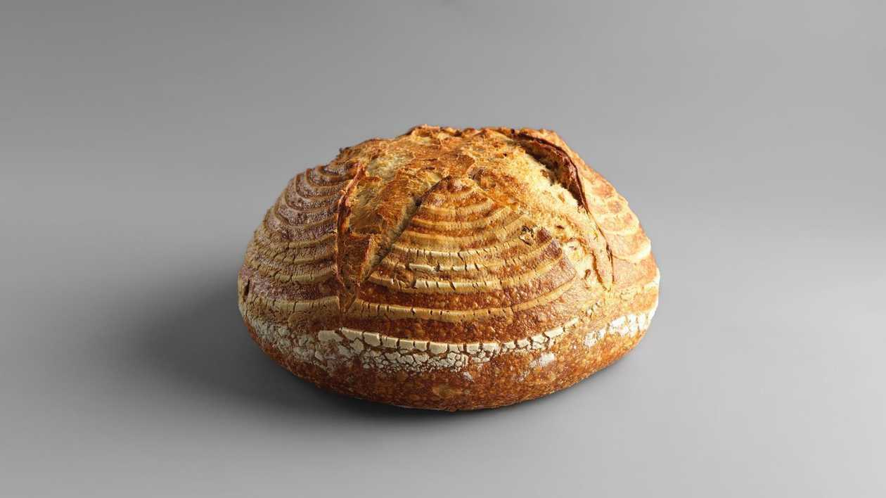 Sprouted Rye Sourdough Bread