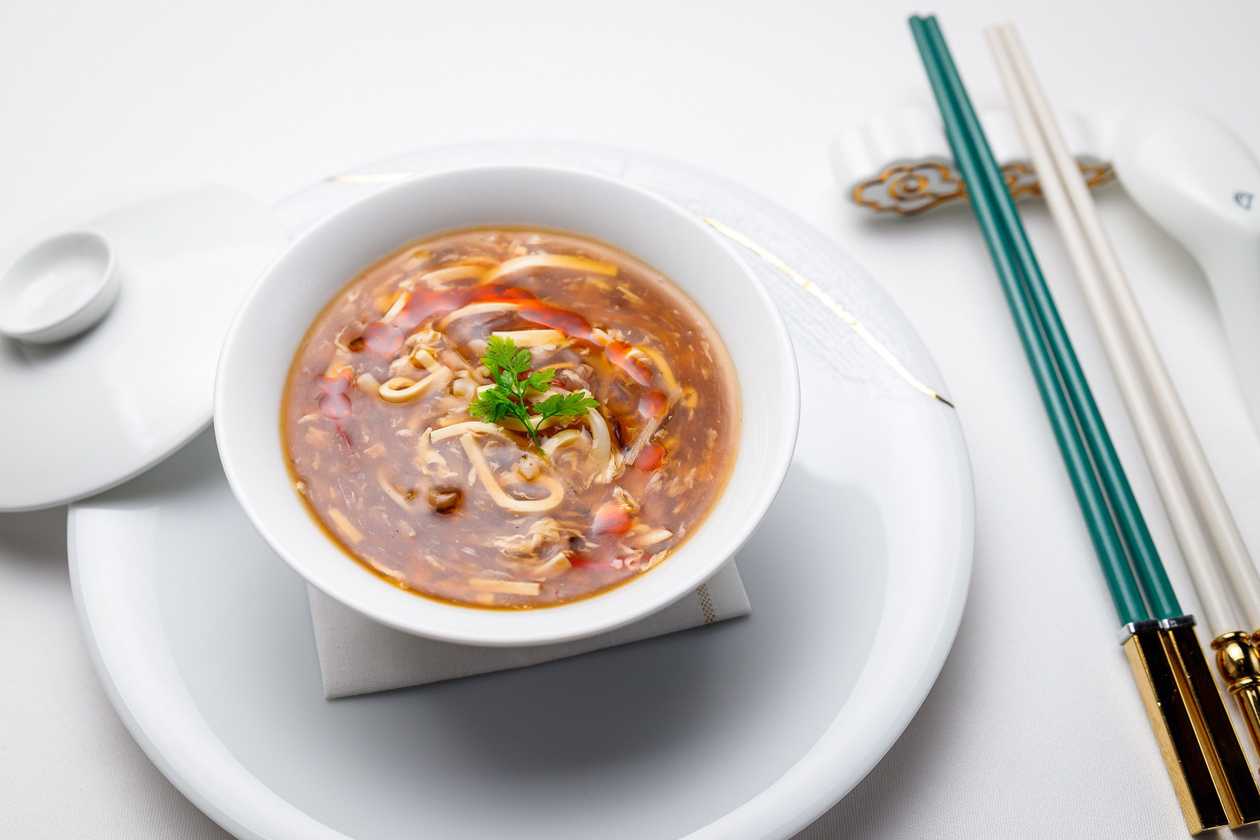 Hot and Sour Soup (vegetarian)