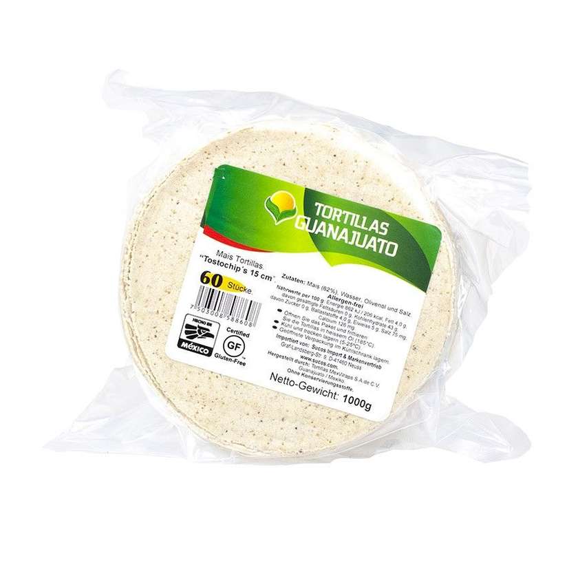 Tortillas Guanajuato 60units 1000g