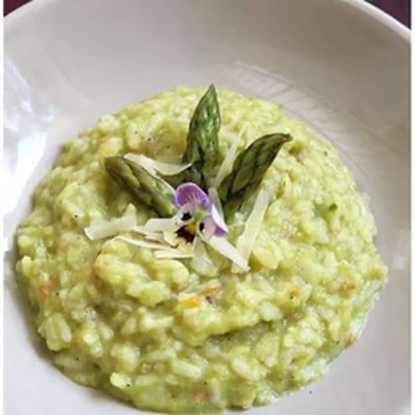 Risotto cu Pui e Asparagi