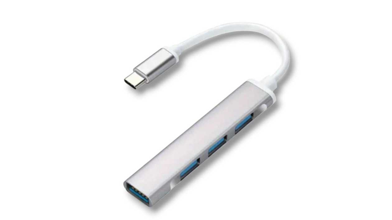 Type-C Hub with 4 USB Ports, 1111111111432