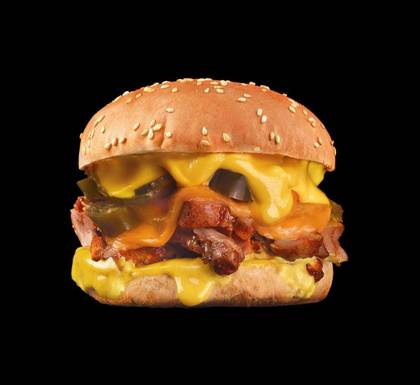 Chicken Burger with Mexican Sauce