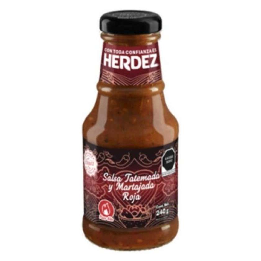 Salsa Roja Roasted Picante 240g HERDEZ