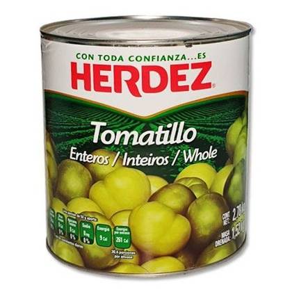 Tomatillo entero 2.8 kg Herdez